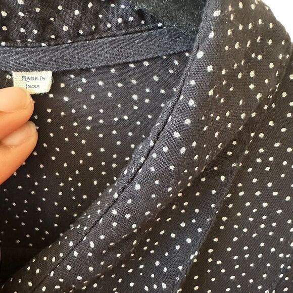 FatFace Riley Shirt Dress black and white Size 14 - Picture 7 of 11